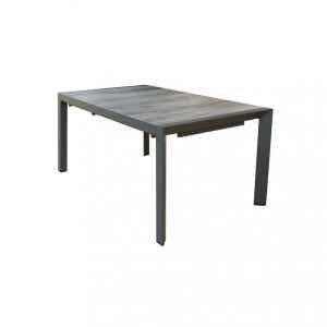 Tavolo da Giardino piano in Ceramica in Alluminio,Gress cm 175×100,5×75 – FALK