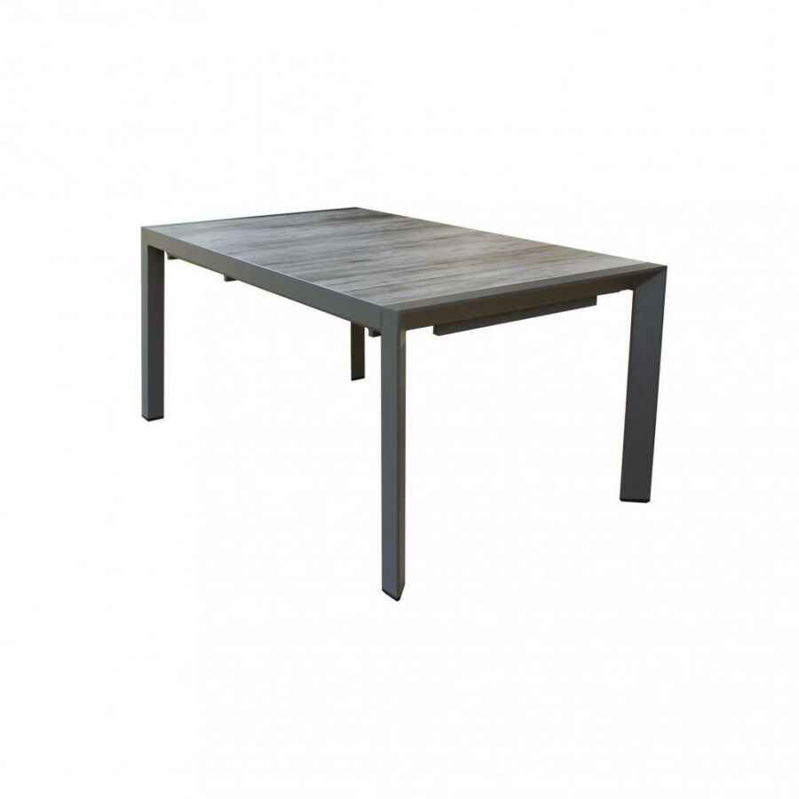 Tavolo da Giardino piano in Ceramica in Alluminio,Gress cm 175×100,5×75 – FALK