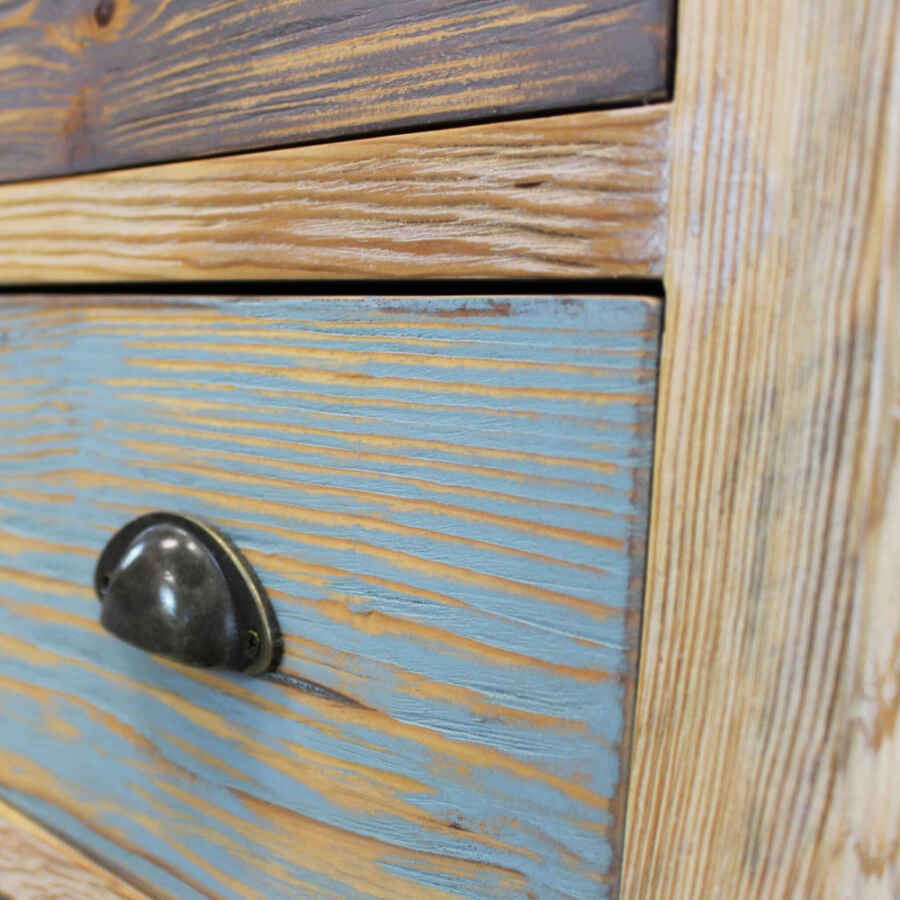 Cassettiera colorata in Legno cm 75x40x78 – FREDDY