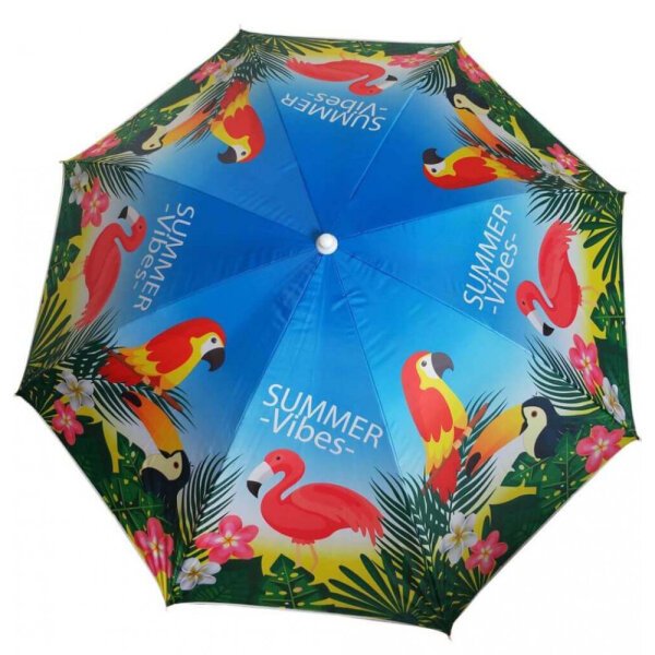 Ombrellone spiaggia poliestere uv 200 cm in acciaio,poliestere – OSMOND