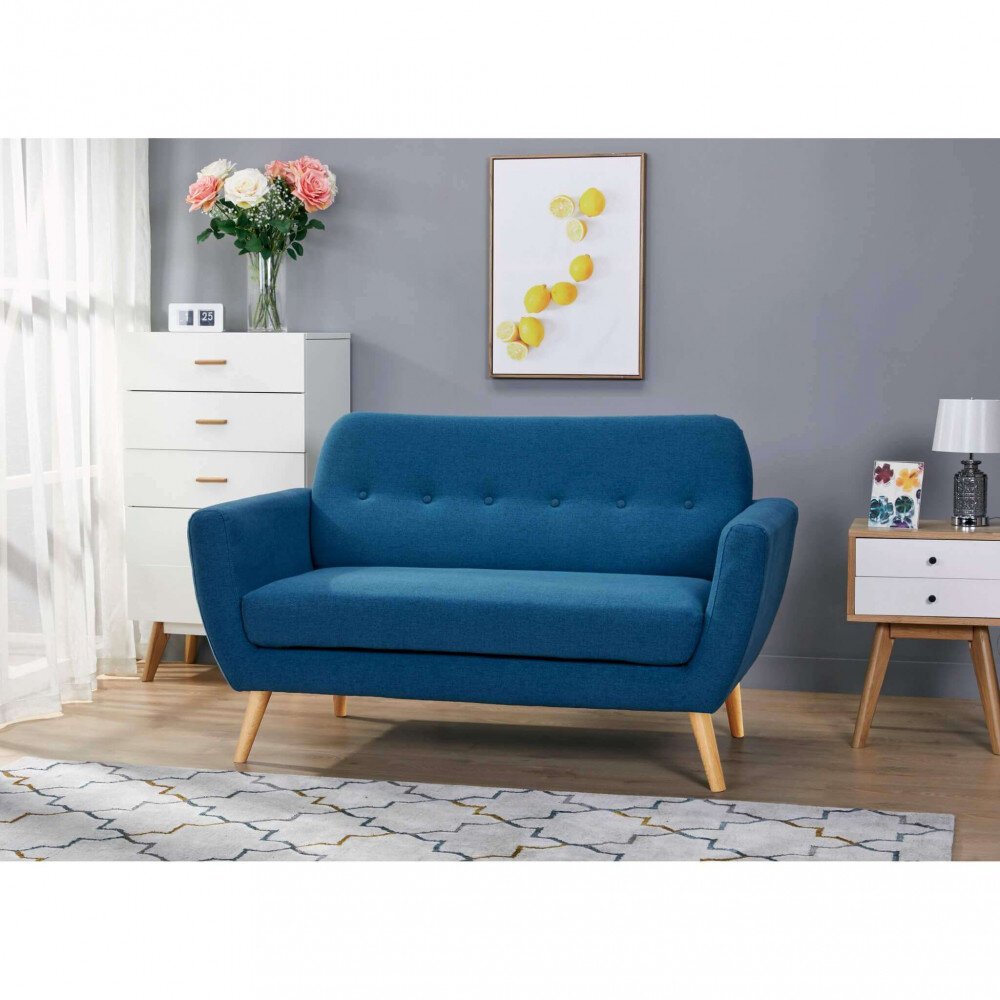 Divano due posti Scandinavo in Tessuto cm 147x79x86 – SILENTE