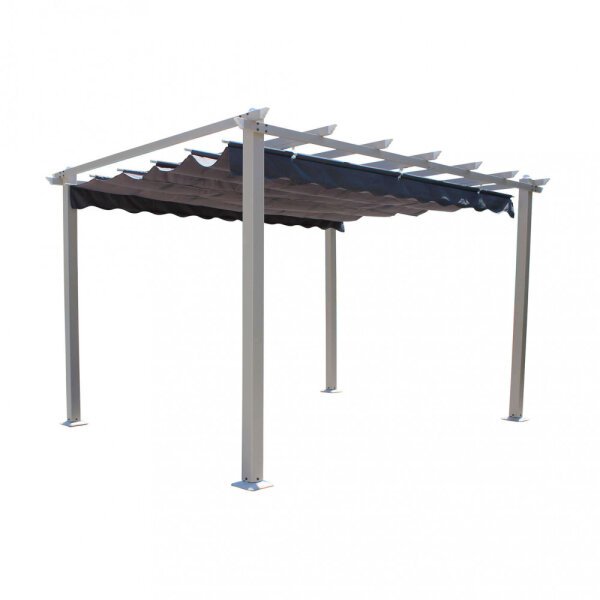 Gazebo da Giardino 3×3 in alluminio,poliestere – DRAKE