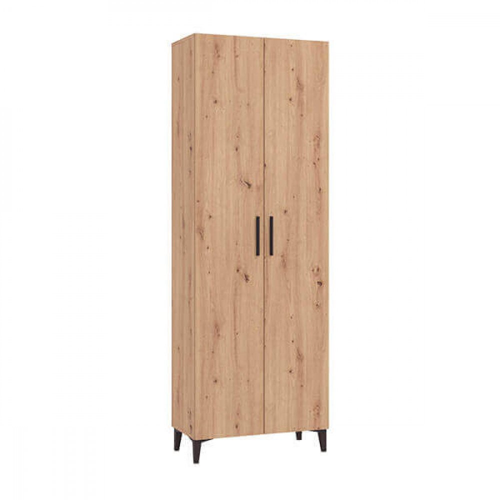 armadio due ante moderno minimal in legno cm 67,4 x 34,8 x 195 h – JOSE