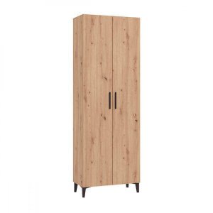 armadio due ante moderno minimal in legno cm 67,4 x 34,8 x 195 h – JOSE