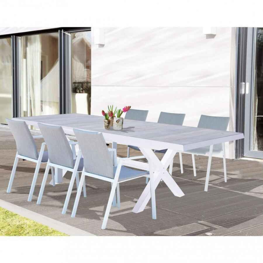 Tavolo da Giardino Allungabile e Gres cm 200-260×100 – SHAUN