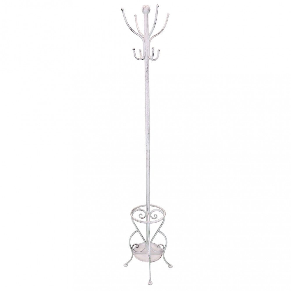 Appendiabiti da terra con portaombrelli in Acciaio cm 35x35x183 – ELLERY