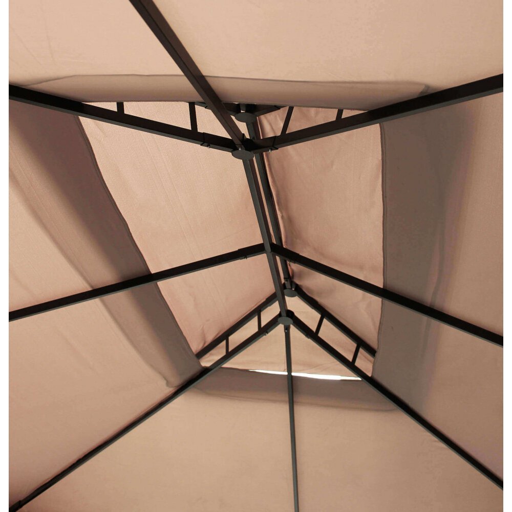 Gazebo da Giardino 3×4 in alluminio,poliestere – GRANT
