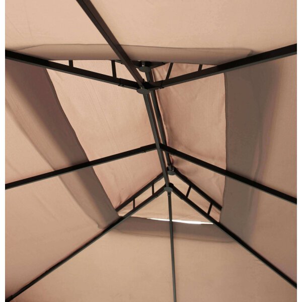 Gazebo da Giardino 3×4 in alluminio,poliestere – GRANT