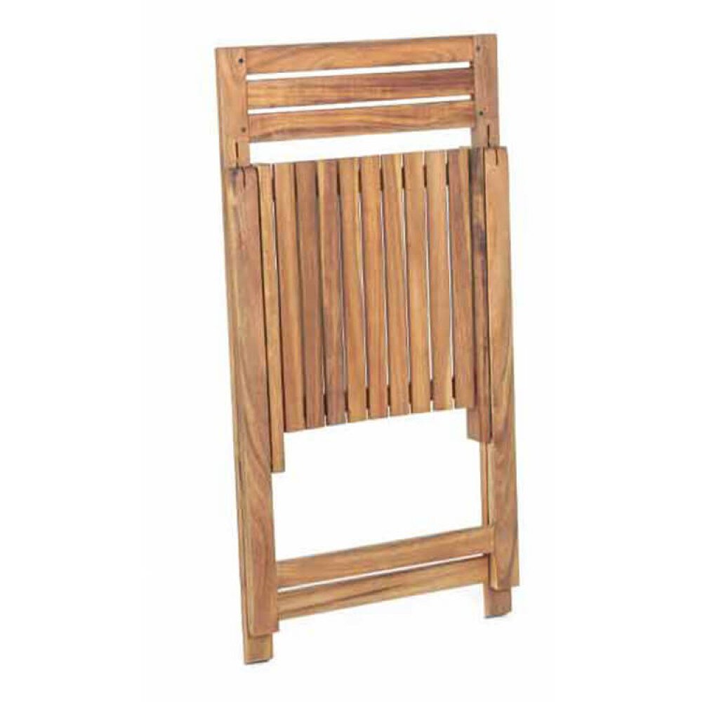 Sedia da Giardino Pieghevole in Acacia cm 44x47x78 – ETHAN