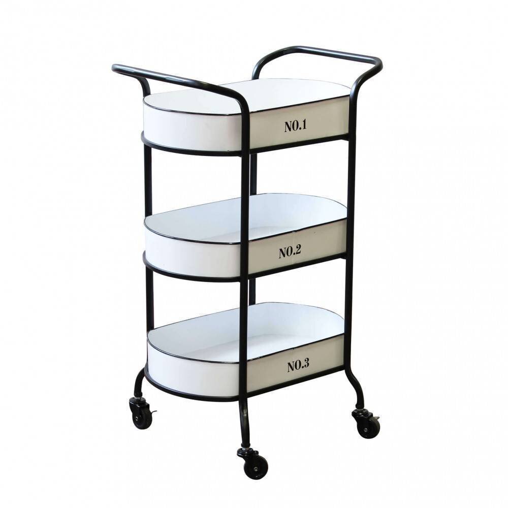 Carrello Portavivande Industrial in Acciaio cm 46x28x82 – MIME
