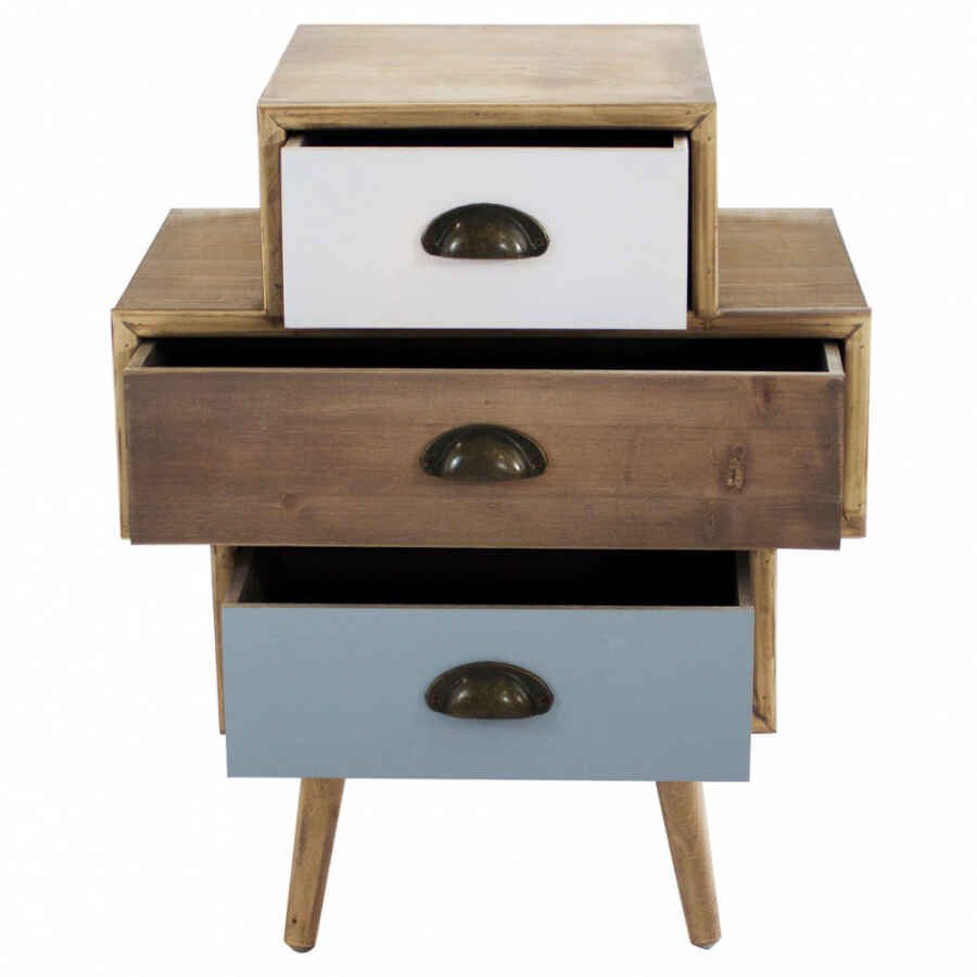 Mobiletto multicolor in Legno,MDF cm 50x35x30 – GILBERT