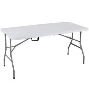 Tavolo catering 150 in Acciaio,Plastica cm 152x70x74 – CATE