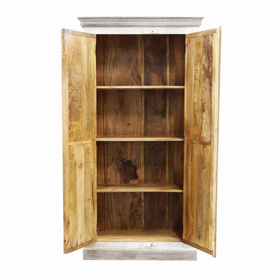 Armadio bianco in Legno cm 90x40x180 – MILLARD
