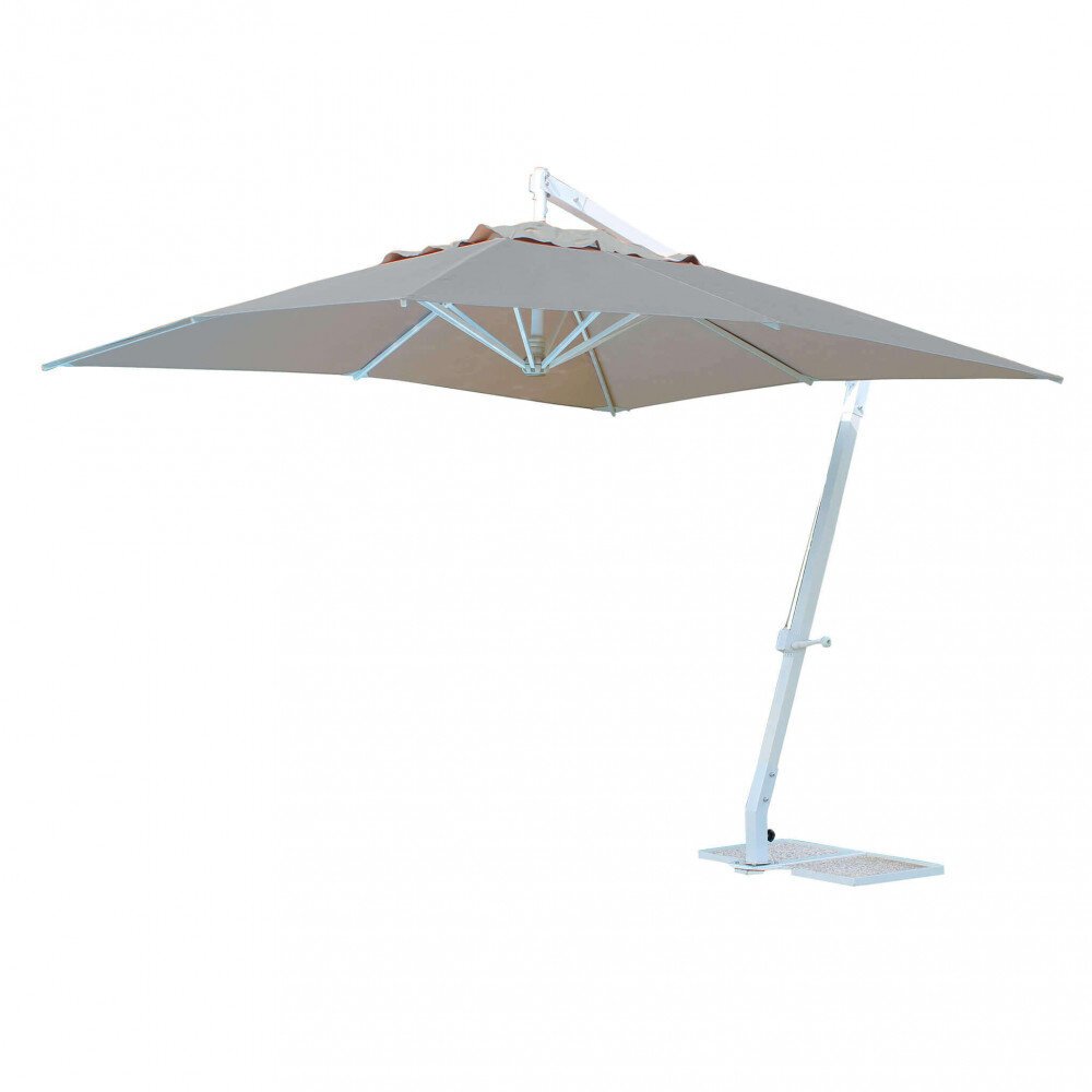 Ombrellone da Giardino decentrato 3×4 in alluminio – MACKENZIE