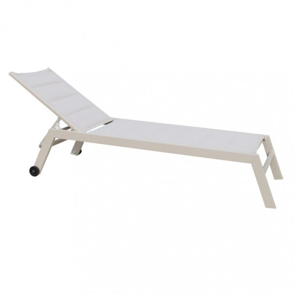 Lettino prendisole da Giardino in Alluminio,Textilene cm 198x61x95 – DAVID
