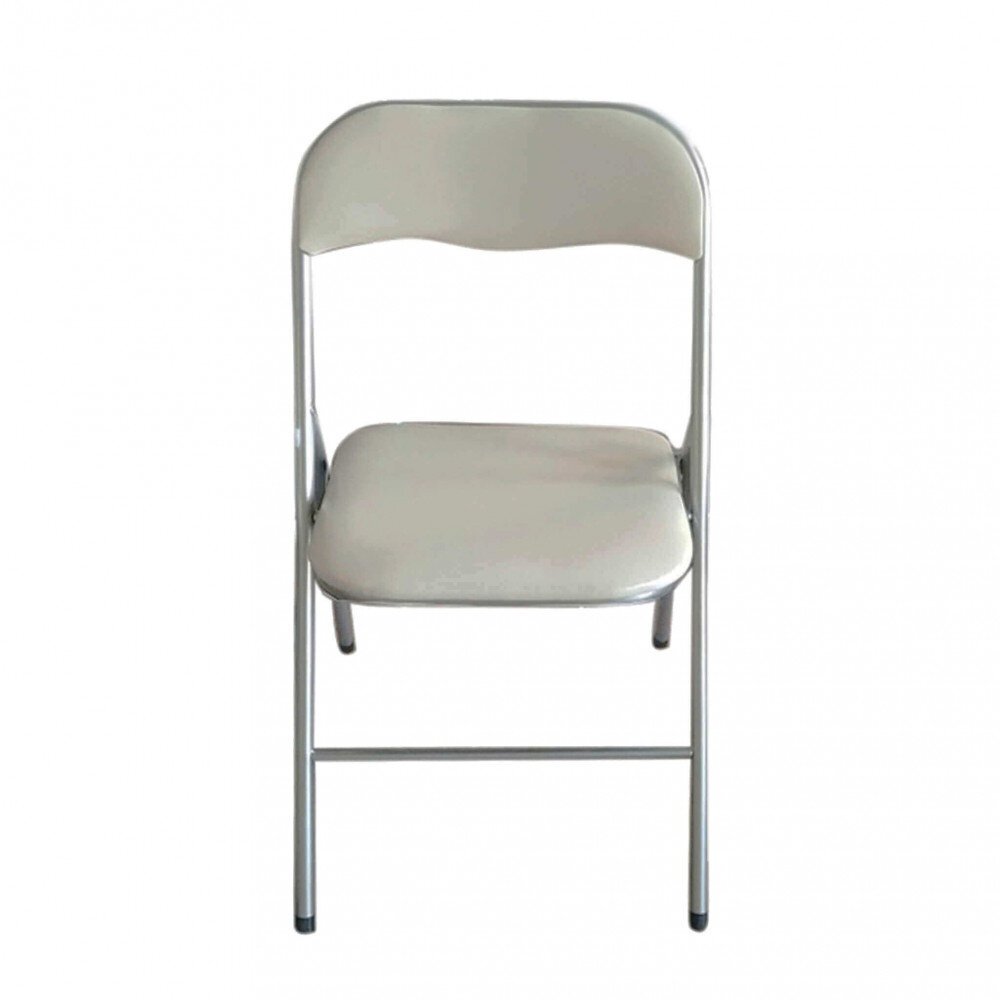 Sedia Pieghevole Salvaspazio in Acciaio,PVC cm 44x45x79 – SLIM