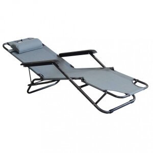 Sedia Sdraio Zero Gravity Pieghevole in Acciaio,Textilene cm x – CREIGHTON