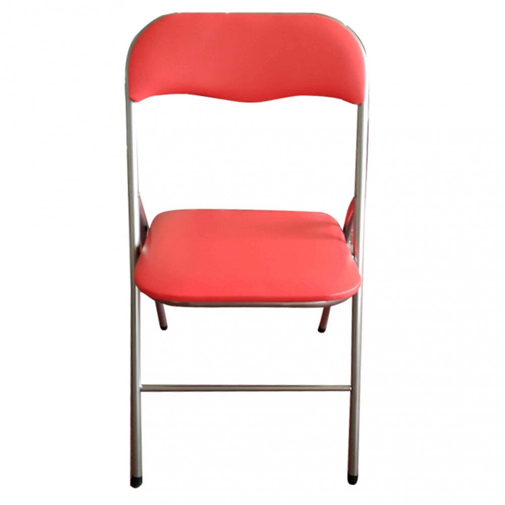 Sedia Pieghevole Salvaspazio in Acciaio,PVC cm 44x45x79 – SLIM