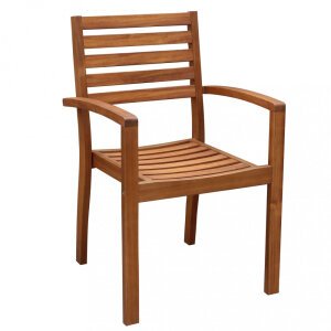 Poltrona da Giardino in Acacia cm 57x58x88 – HENDERSON