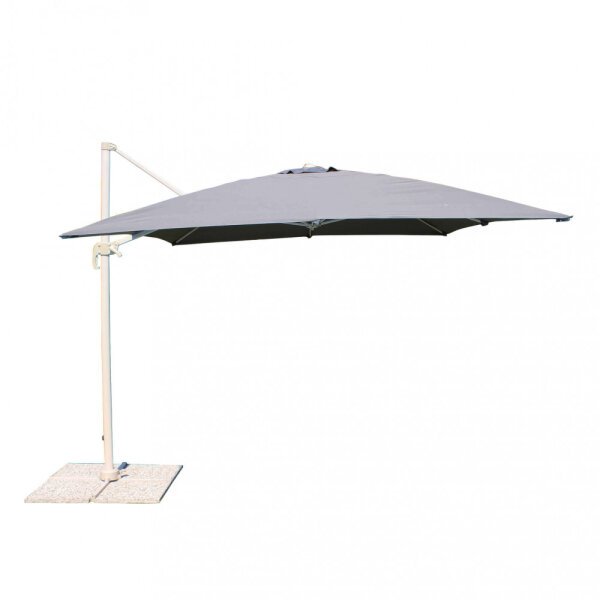 Ombrellone da Giardino decentrato 3×3 in alluminio – LENA