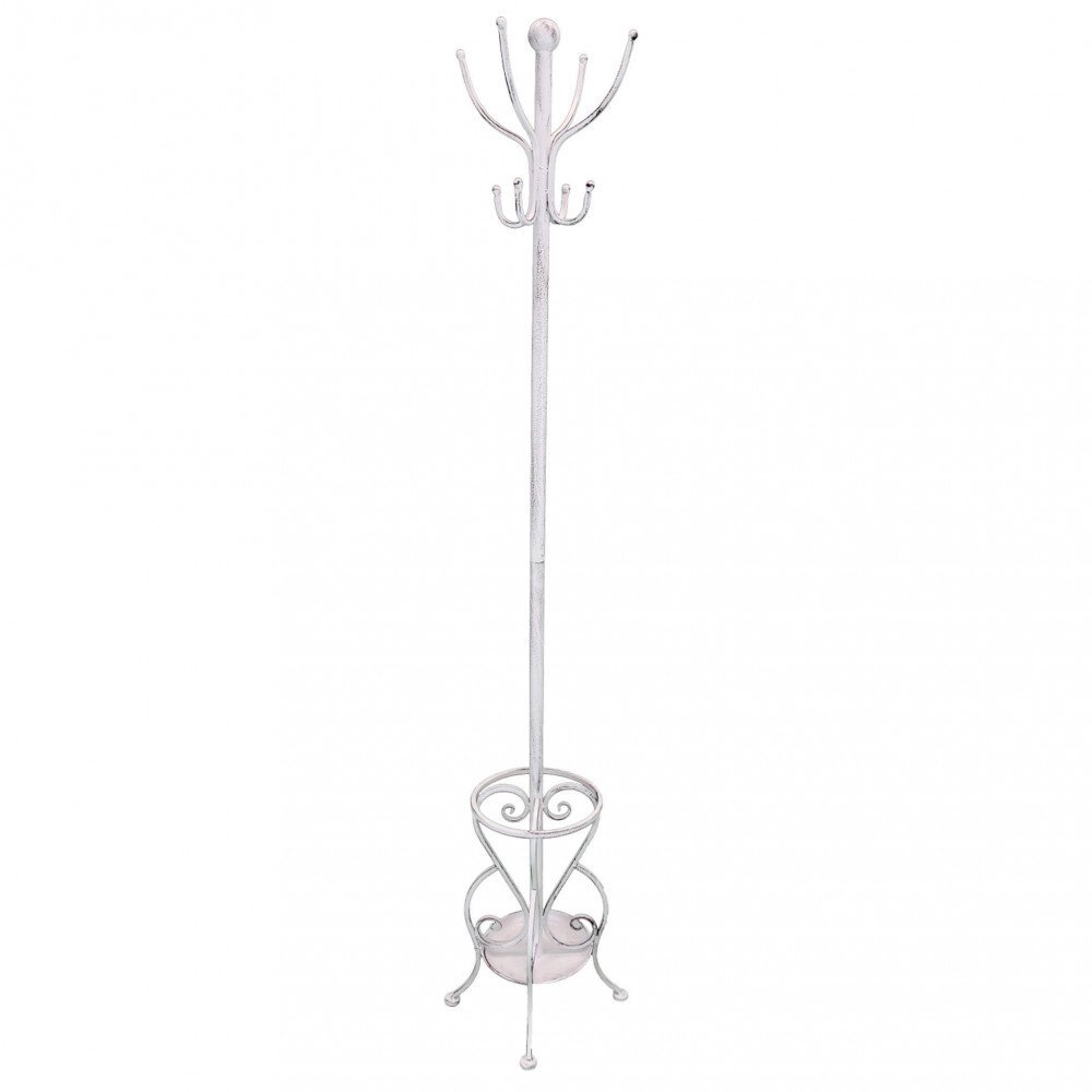 Appendiabiti da terra con portaombrelli in Acciaio cm 35x35x183 – ELLERY