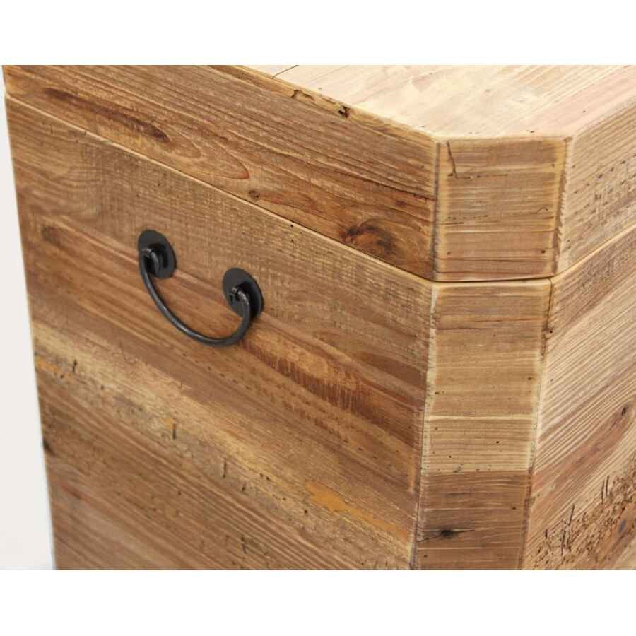 Baule in Pino riciclato cm 52x48x55 – PINE