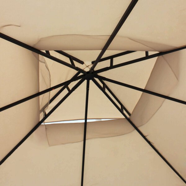 Gazebo da Giardino 3×3 in acciaio – TIM