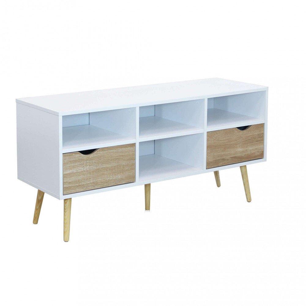 Porta tv Moderno in Legno cm 117x39x58 – PALMER