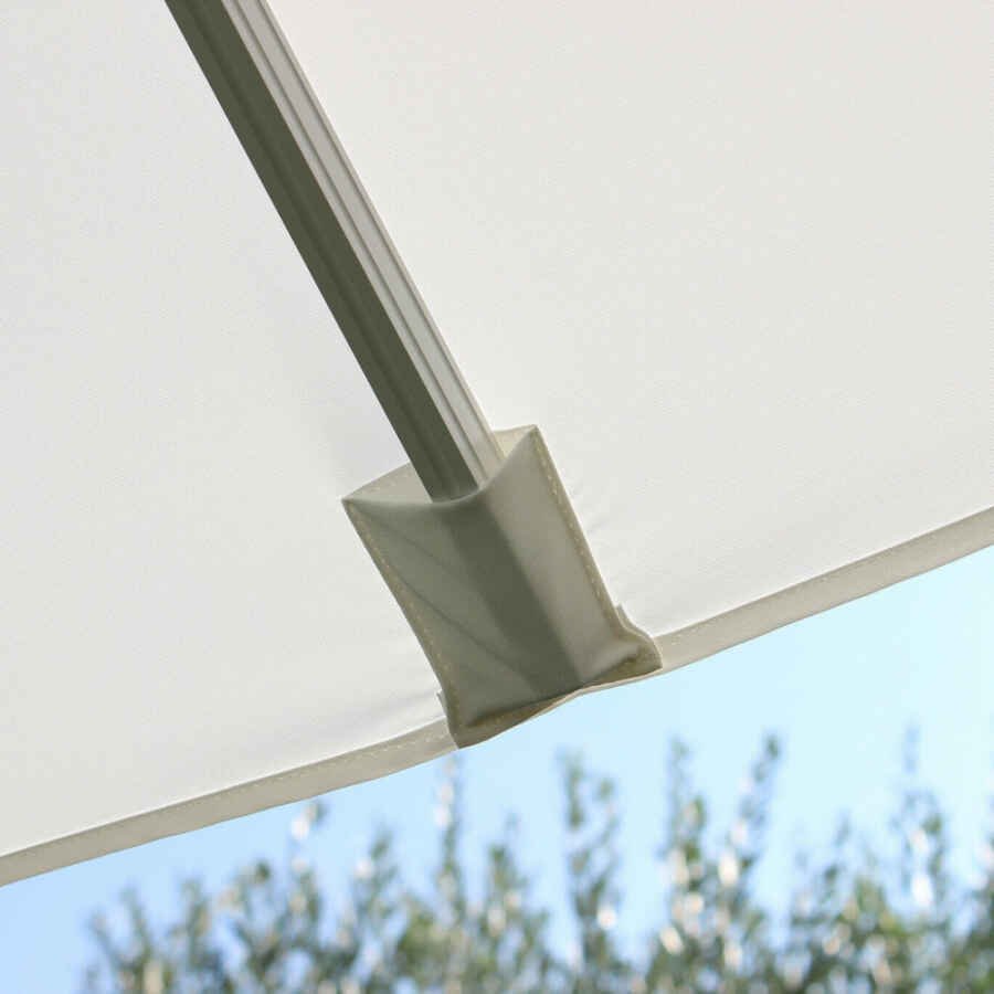 Ombrellone doppio da Giardino 3×3 in alluminio,poliestere – DUBLE