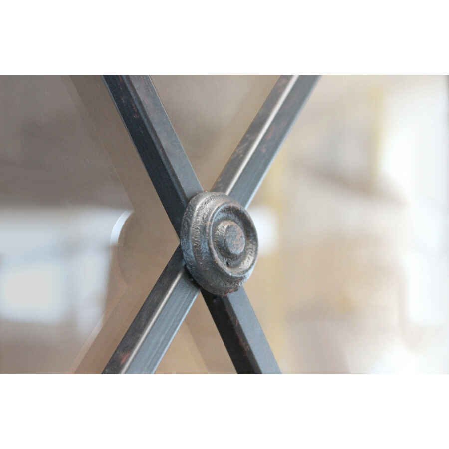 Vetrina industrial in Legno,Metallo cm 53x46x183,5 – MONTGOMERY