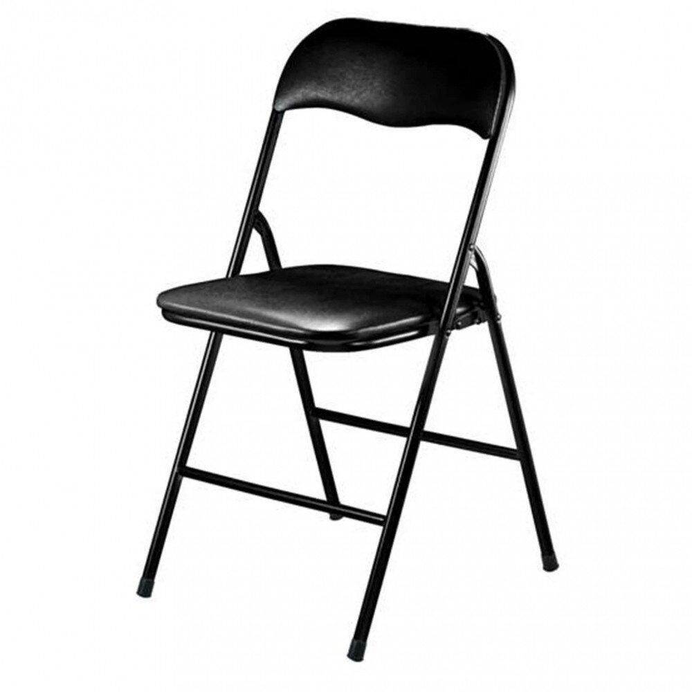 Sedia Pieghevole Salvaspazio in Acciaio,PVC cm 44x45x79 – SLIM
