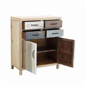 Credenza colorato in Legno cm 78x39x93 – FREDDY