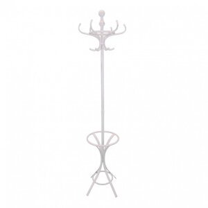 Appendiabiti da terra con portaombrelli in Acciaio cm 43x38x180 – LEMOINE