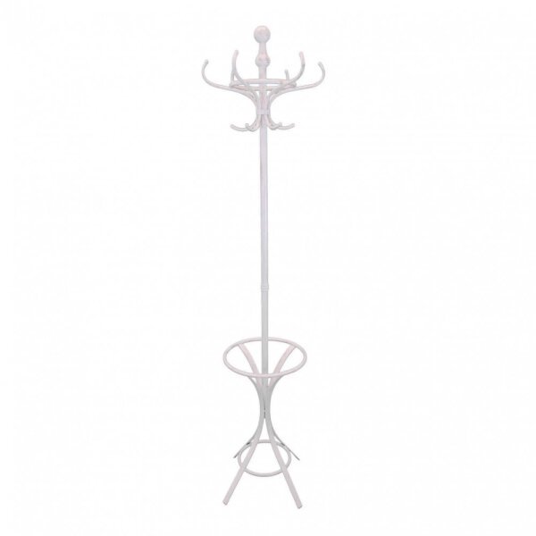 Appendiabiti da terra con portaombrelli in Acciaio cm 43x38x180 – LEMOINE