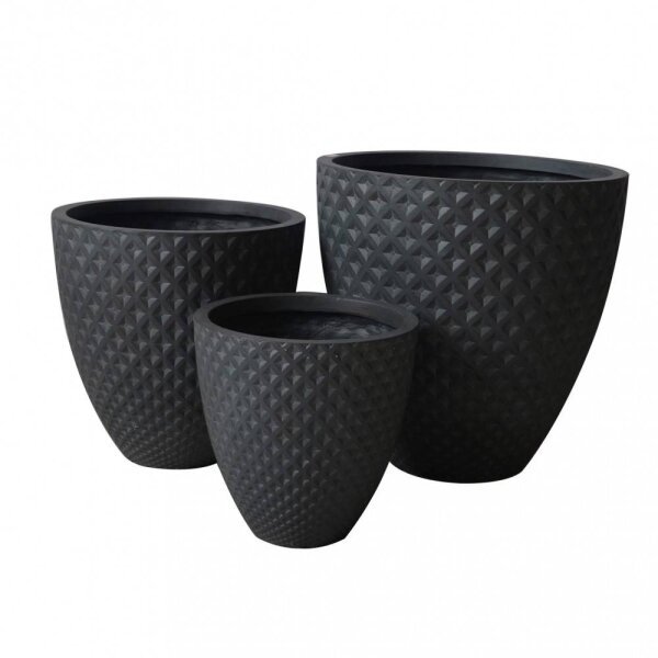 Set di vasi in Fibra sintetica cm 50x50x50 – JETHRO
