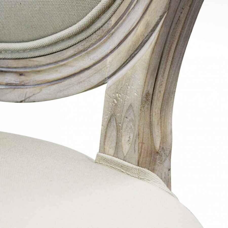 Sedia vintage in Legno cm 46x48x96 – OVAL BACK