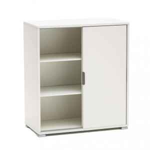 Armadietto da Bagno con 2 ante in Truciolare cm 75x38x85 – KODEY
