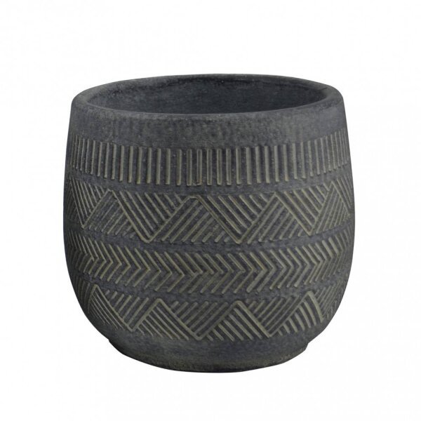 Vaso in Fibra sintetica cm 13x13x12 – CALVIN