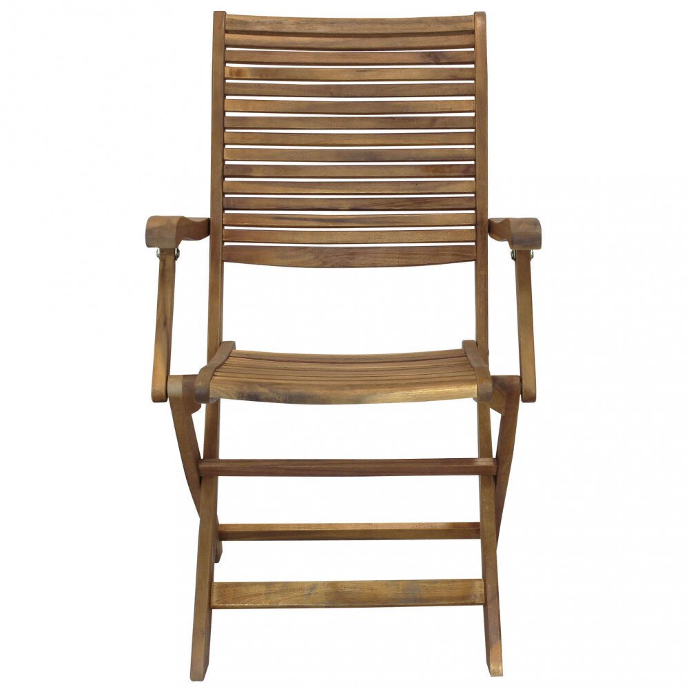 Poltrona da Giardino Pieghevole in Legno,Acacia cm 55x64x94 – HAL