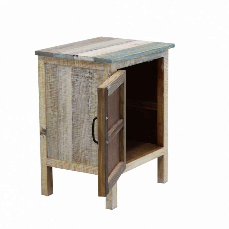 Comodino colorato in Truciolare cm 50x40x65 – FREDDY