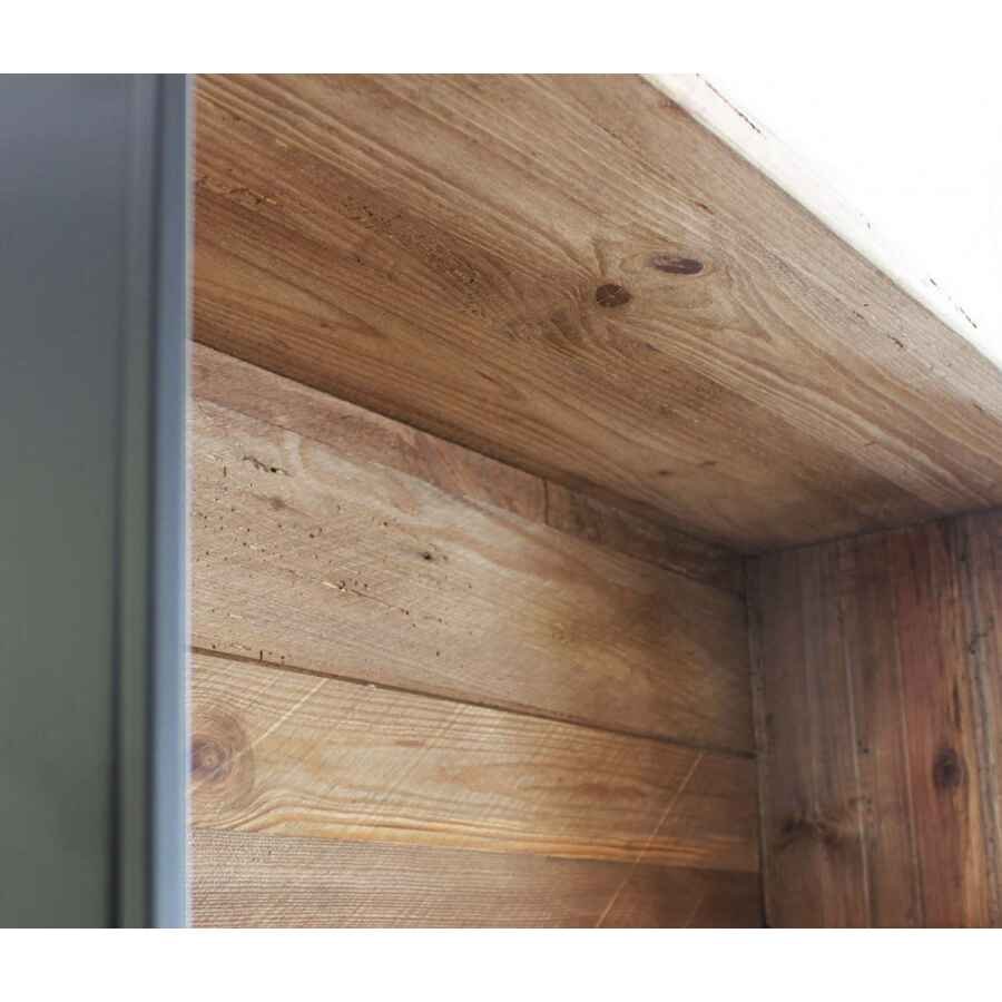 Libreria con 6 ripiani in Pino riciclato cm 91x35x190 – PINE