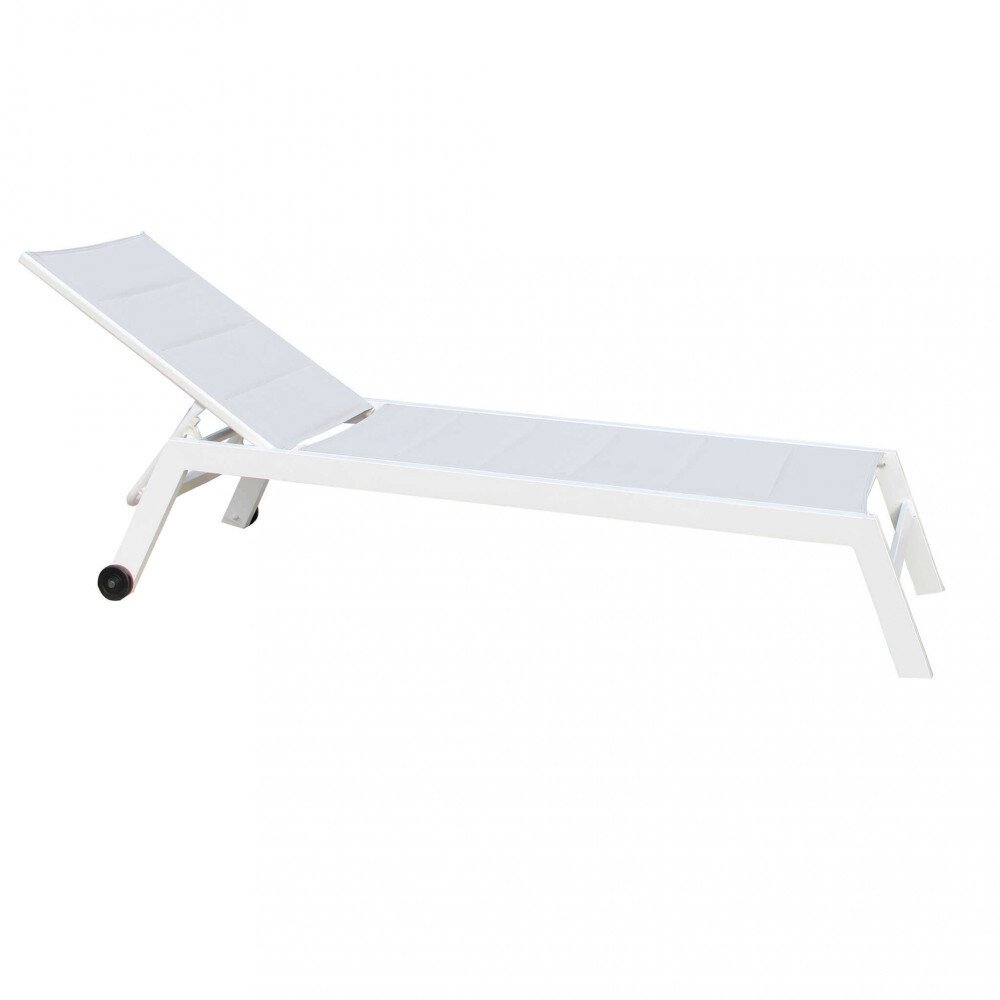 Lettino prendisole da Giardino in Alluminio,Textilene cm 198x61x95 – DAVID