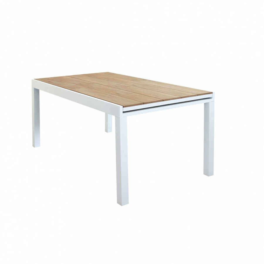 Tavolo da Giardino Allungabile piano in finto Legno 200-300×95 – URBAN