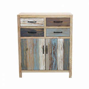 Credenza colorato in Legno cm 78x39x93 – FREDDY