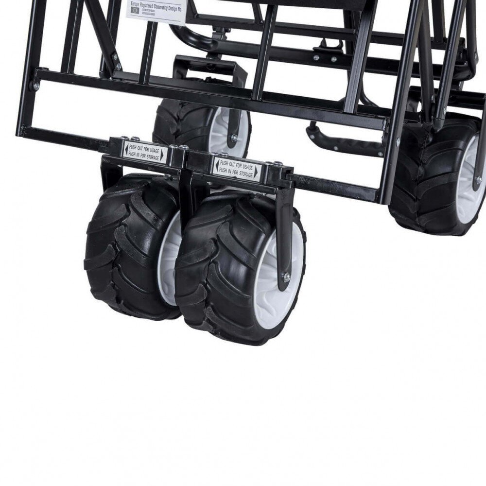 Carrello da spiaggia e campeggio Pieghevole in Acciaio,Oxford cm 117x50x52 – SALE