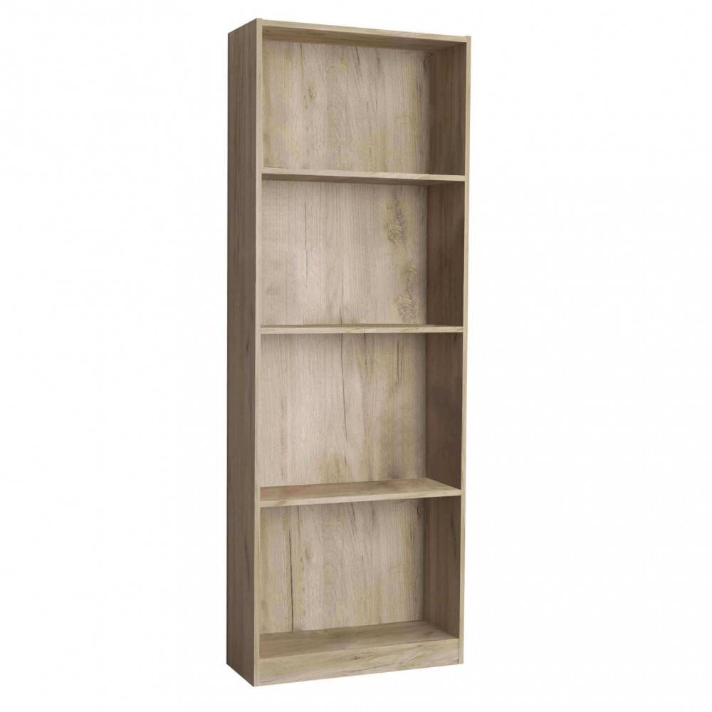 Libreria 4 piani in Truciolare cm 58x25x165 – ANDY