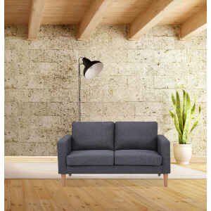 Divano 2 posti Scandinavo in Tessuto cm 124x73x82 – MANU