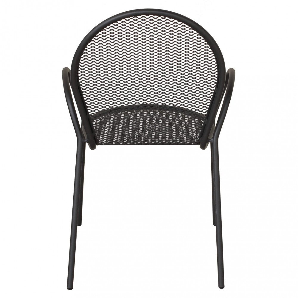 Poltrona da Giardino Impilabile in Acciaio cm 51x61x90 – JOEL