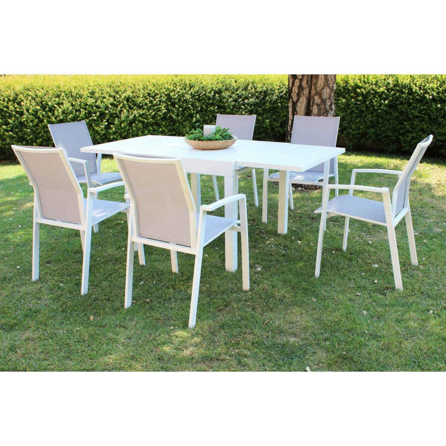 Tavolo da Giardino Rettangolare cm 90-180×90 – DEREK