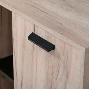 madia quattro cassetti un anta moderna minimal in legno cm 137,5 x 40 x 90,5 h – FRANCI